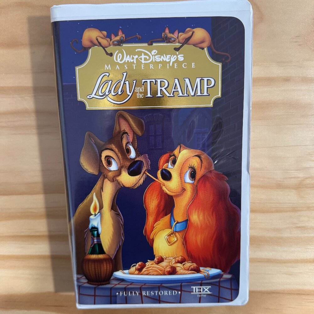 Lady and the Tramp (1999) Masterpiece Collection VHS (Clamshell *tested*)